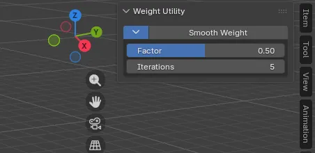 Smooth Weight サイドバー